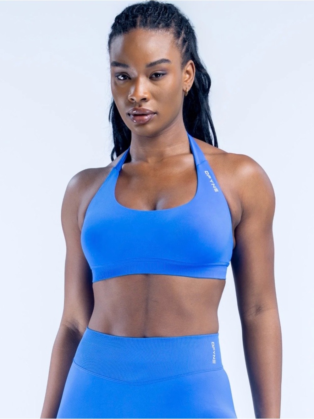 Dfyne Electric Blue Impact Bra